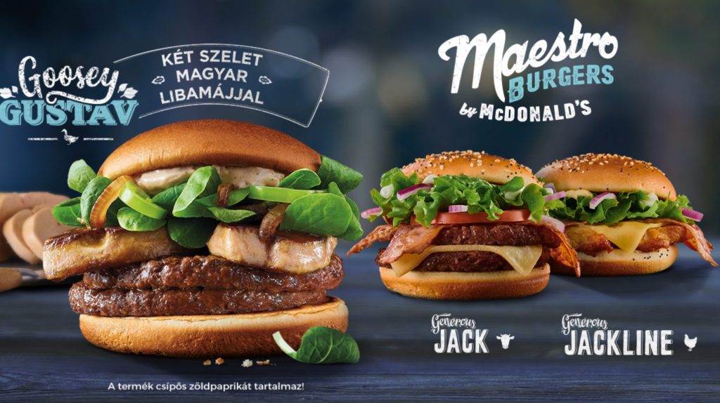 McDonald's Maestro Burgers - Hungary - Goosey Gustav