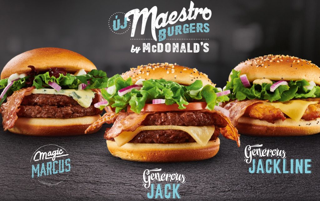 McDonald's Maestro Burgers - Hungary - Magic Marcus