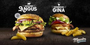 McDonald's Maestro Burgers - Malta - Amazing Angus & Generous Gina