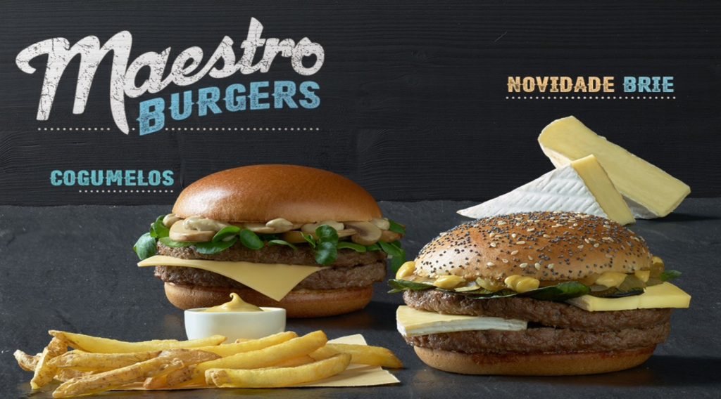 McDonald's Maestro Burgers - Portugal - Brie