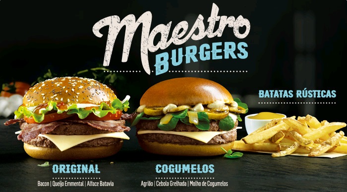 McDonald's Maestro Burgers - Portugal - Original