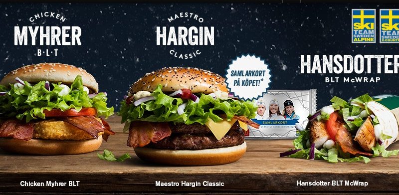 McDonald's Maestro Burgers - Sweden - Hargin