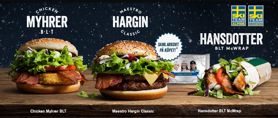 McDonald's Maestro Burgers - Sweden - Hargin
