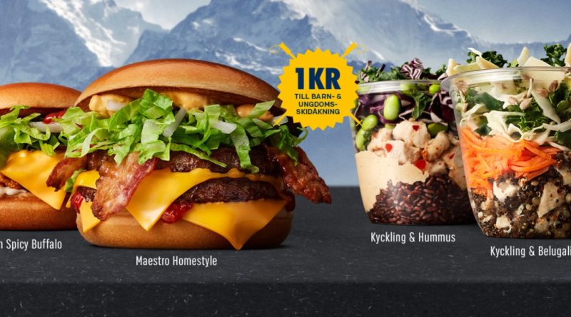 McDonald's Maestro Burgers - Sweden - Homestyle