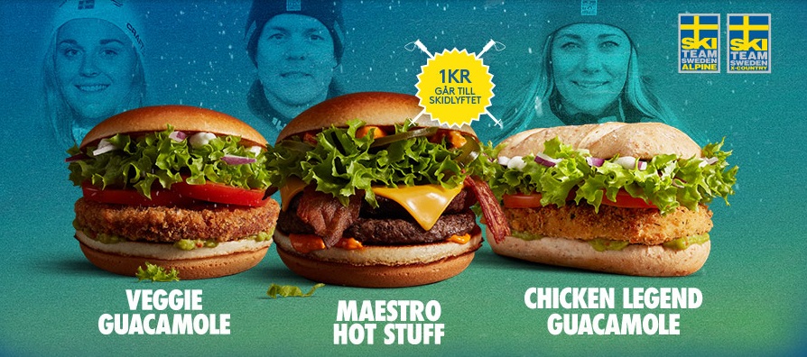 McDonald's Maestro Burgers - Sweden - Hot Stuff