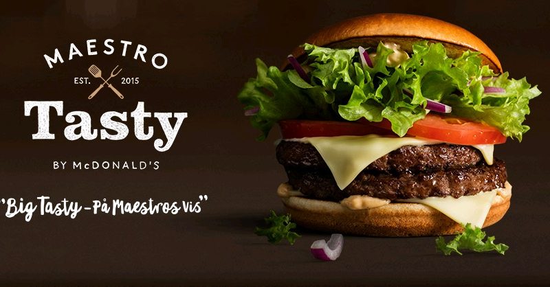 McDonald's Maestro Burgers - Sweden Tasty