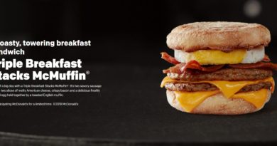 McDonald's Triple Breakfast Stacks UK