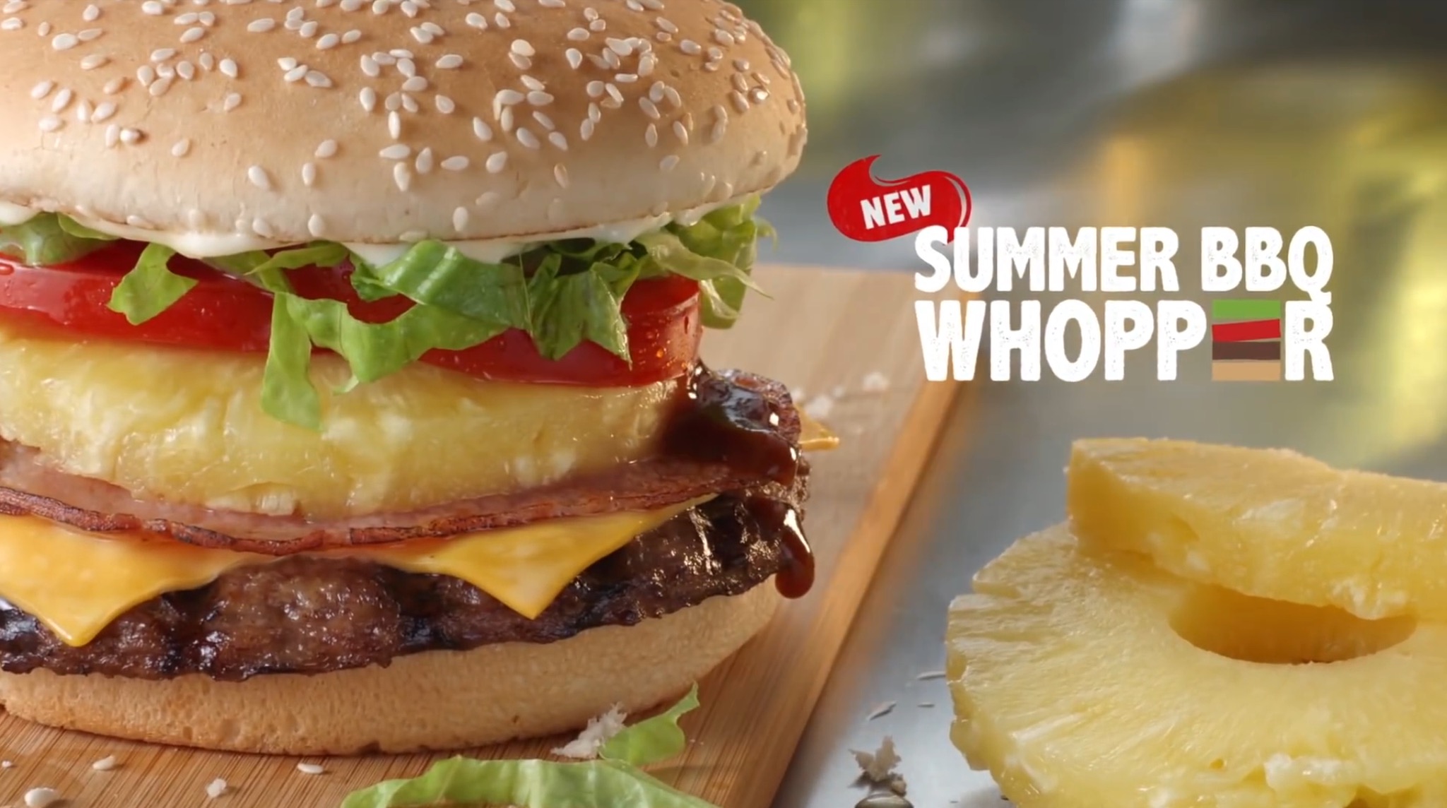 Hungry Jack's Summer BBQ Whopper
