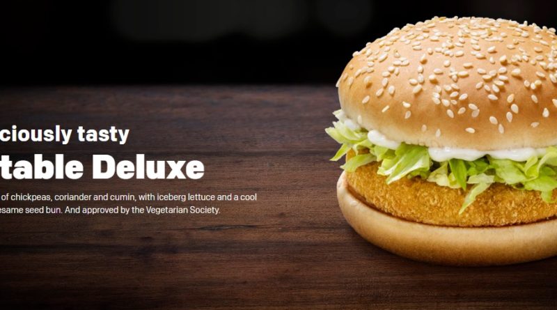 McDonald's Vegetable Deluxe