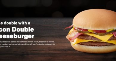 McDonald's Bacon Double Cheeseburger
