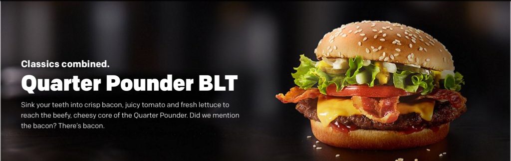 Quarter Pounder BLT - McDonald's Canada