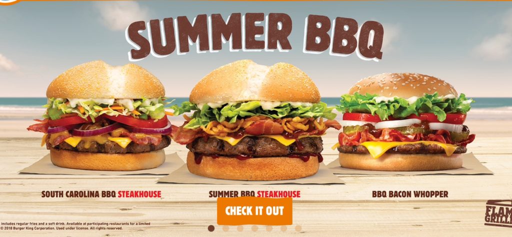 Burger King Summer BBQ