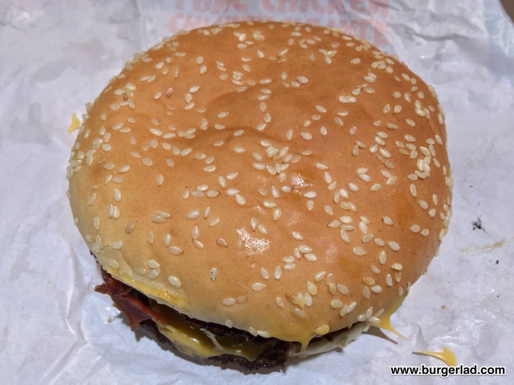 Bacon Double XL - Burger King - UK - 2019 - Burger Price &amp; Review