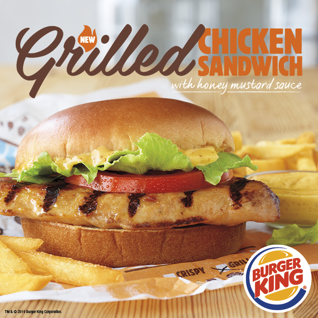 Burger King KFG – Flame-Grilled Chicken Sandwich