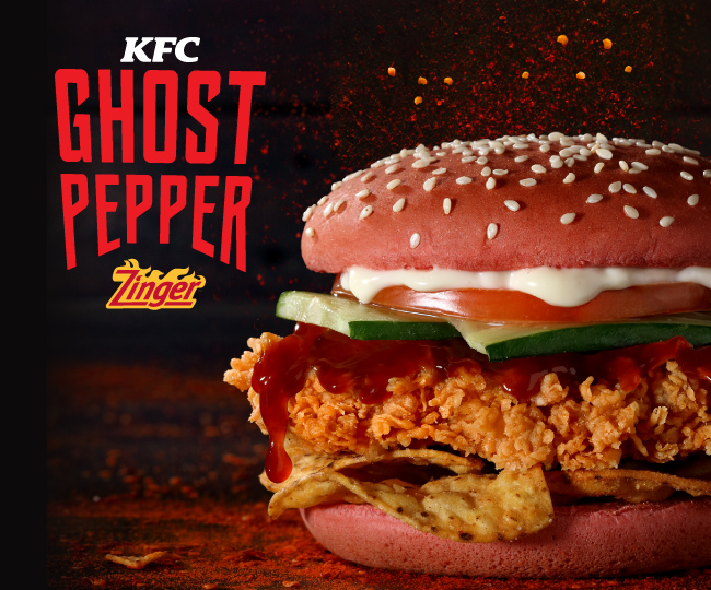KFC Ghost Pepper Zinger