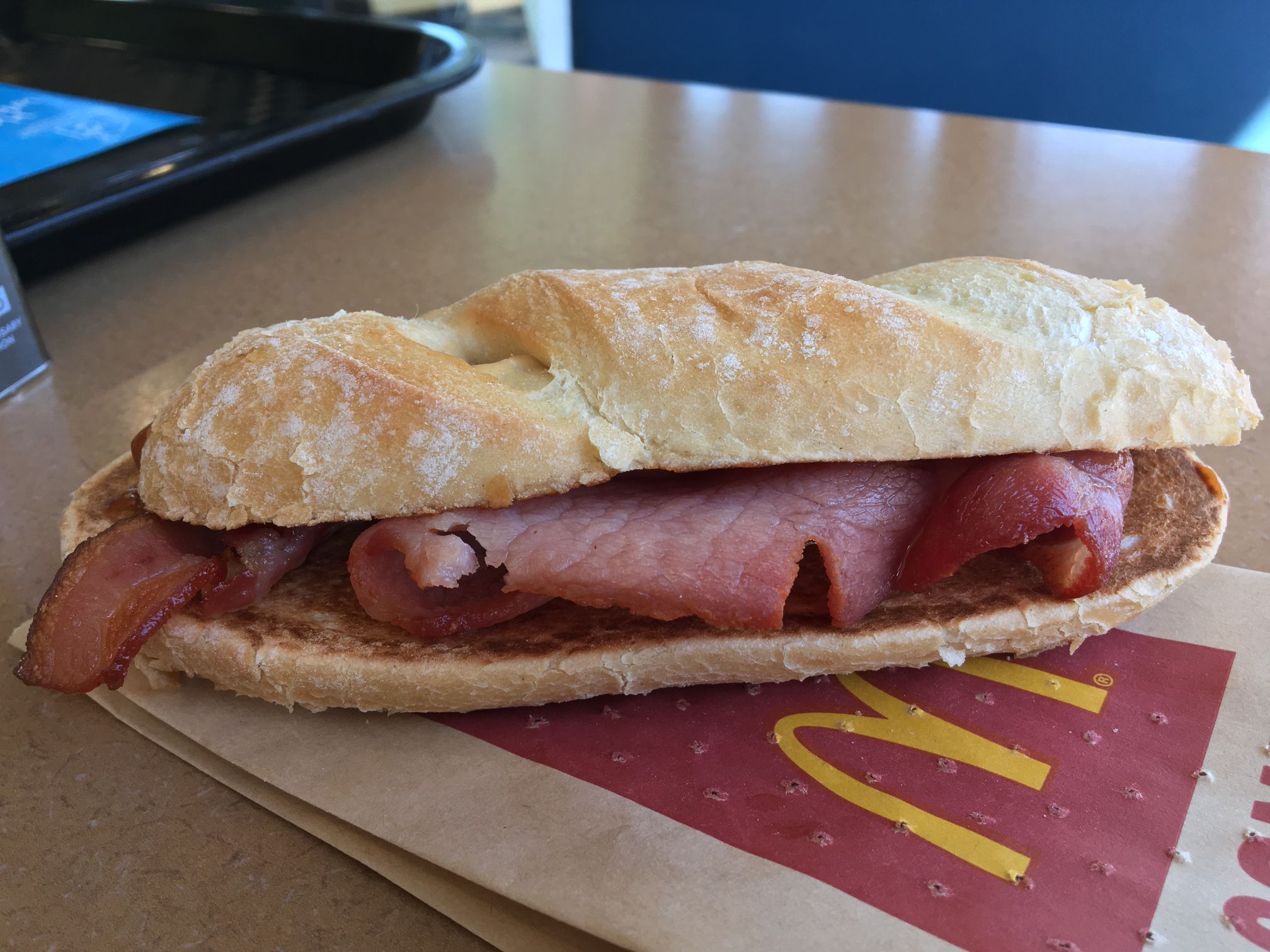 McDonald's Old Bacon Roll