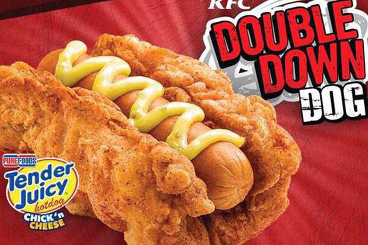 KFC Double Down Dog