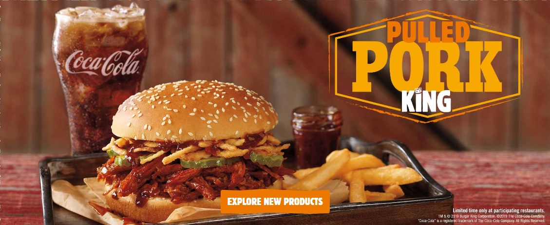 Burger King Pulled Pork King