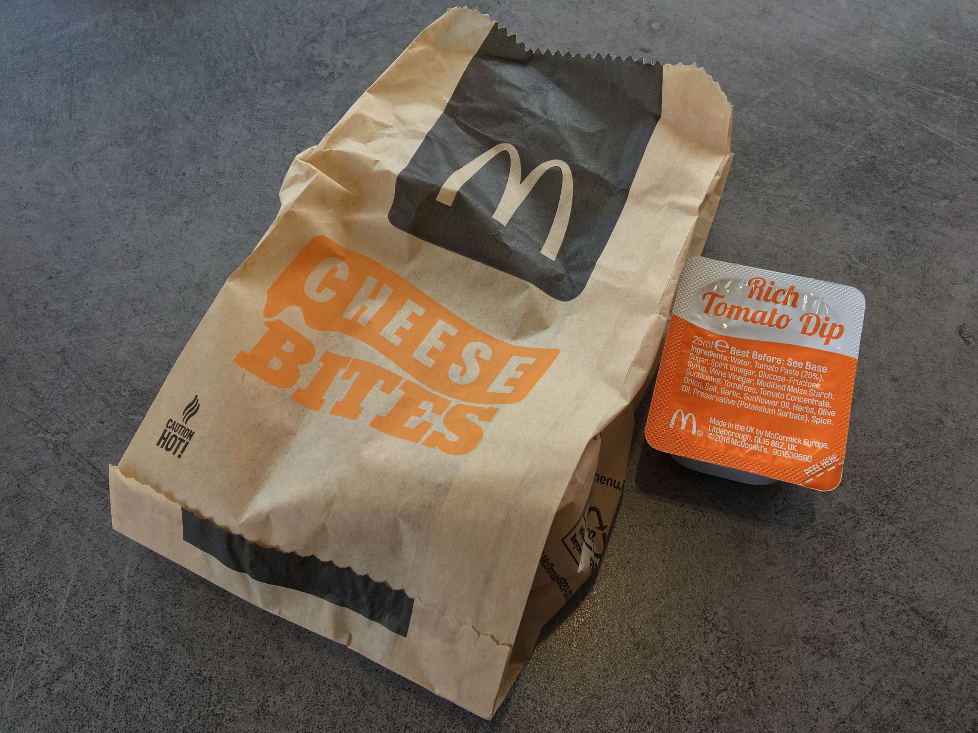 McDonald's Cheese Bites