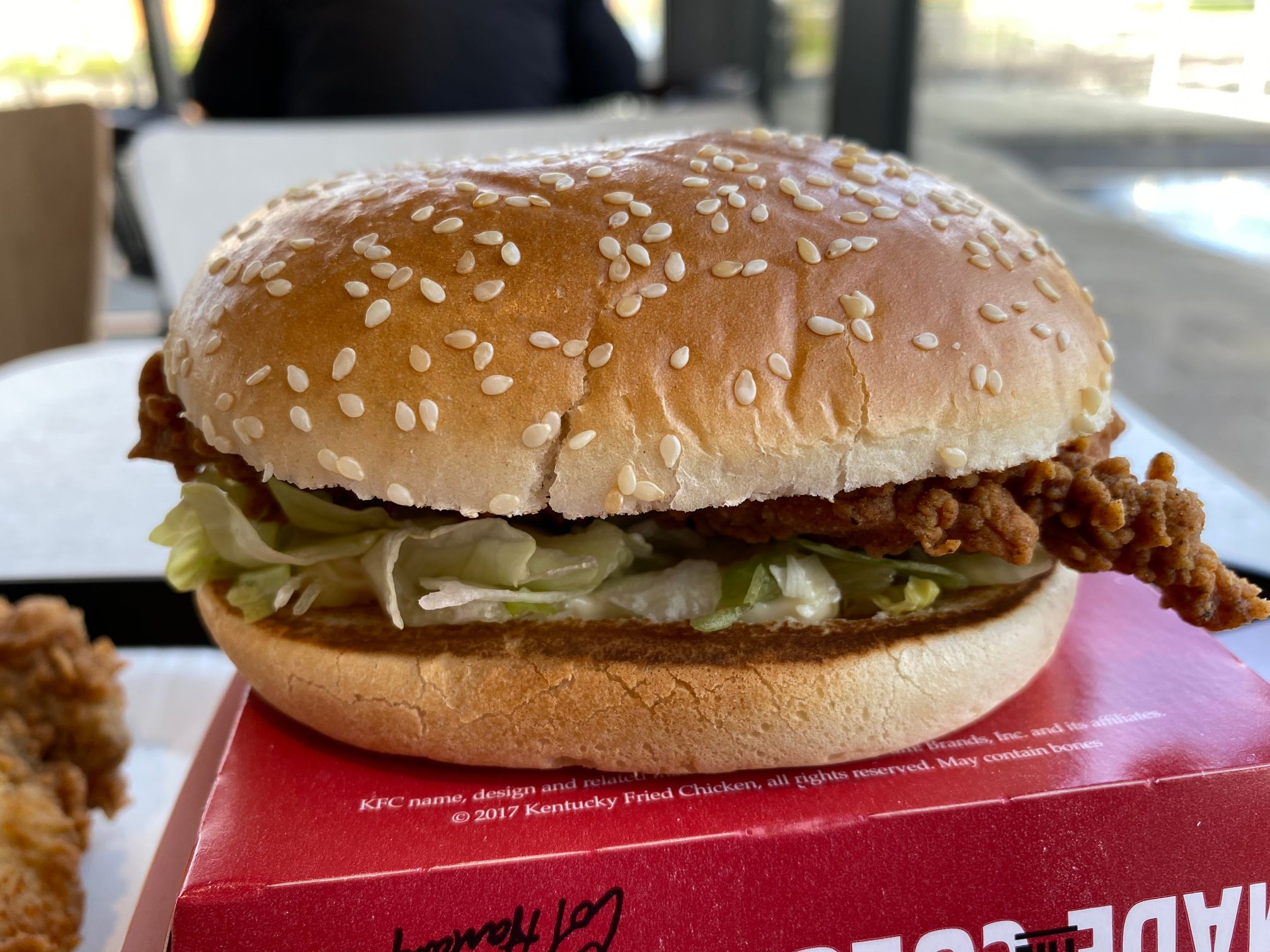 KFC Fillet Burger