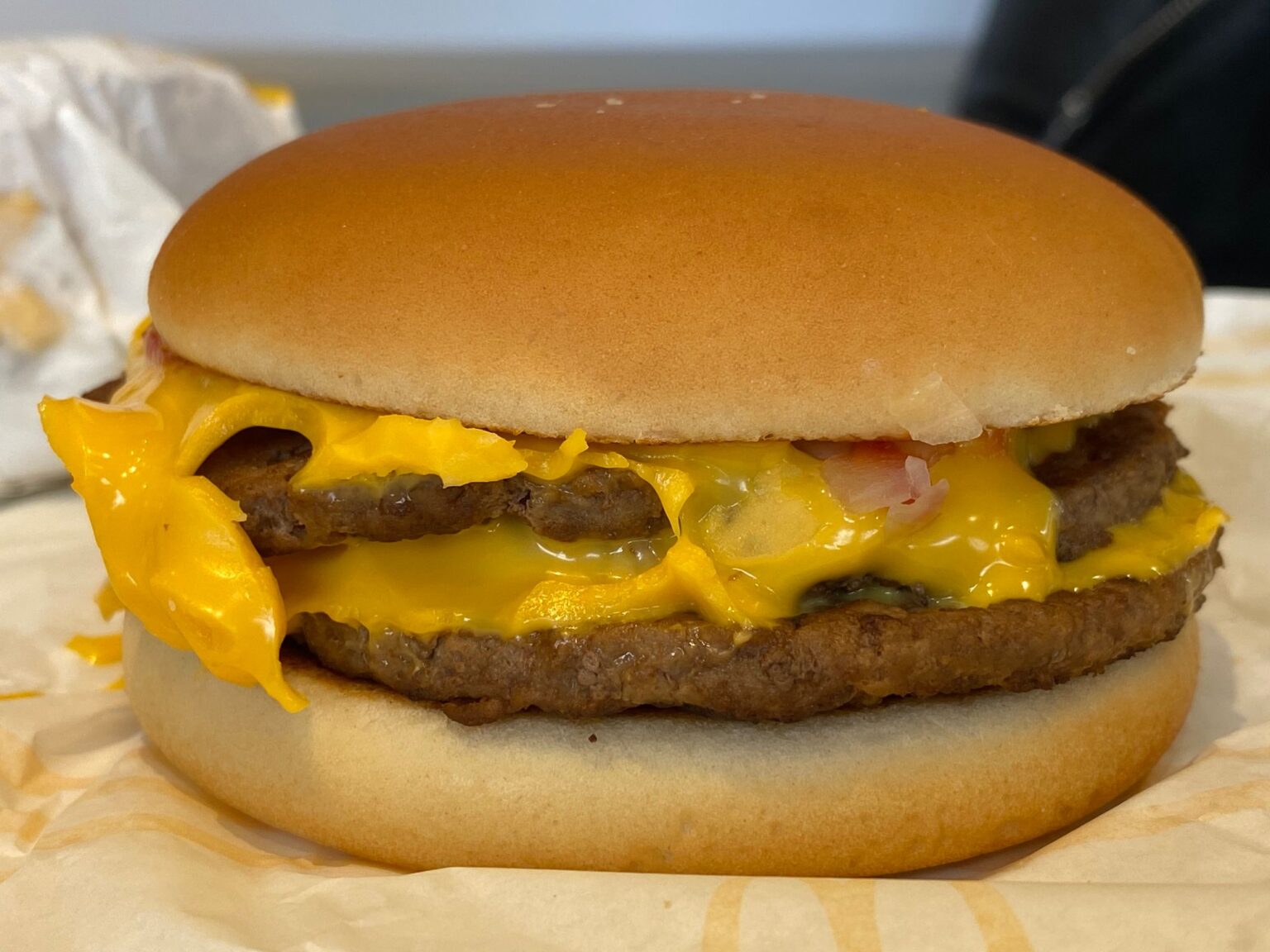 McDonald's Triple Cheeseburger Price, Review & Calories UK 2020